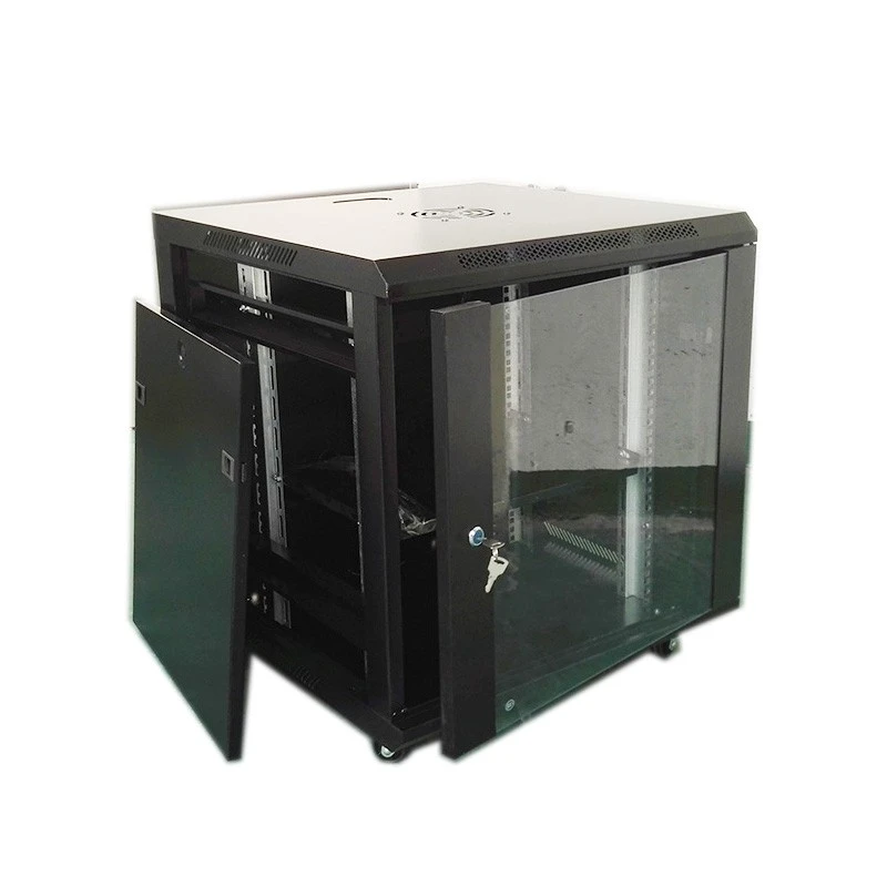19-inch Standard Cabinet Floor-standing Audio Amplifier KTV Monitoring Server Switch Box 12U Network Cabinet