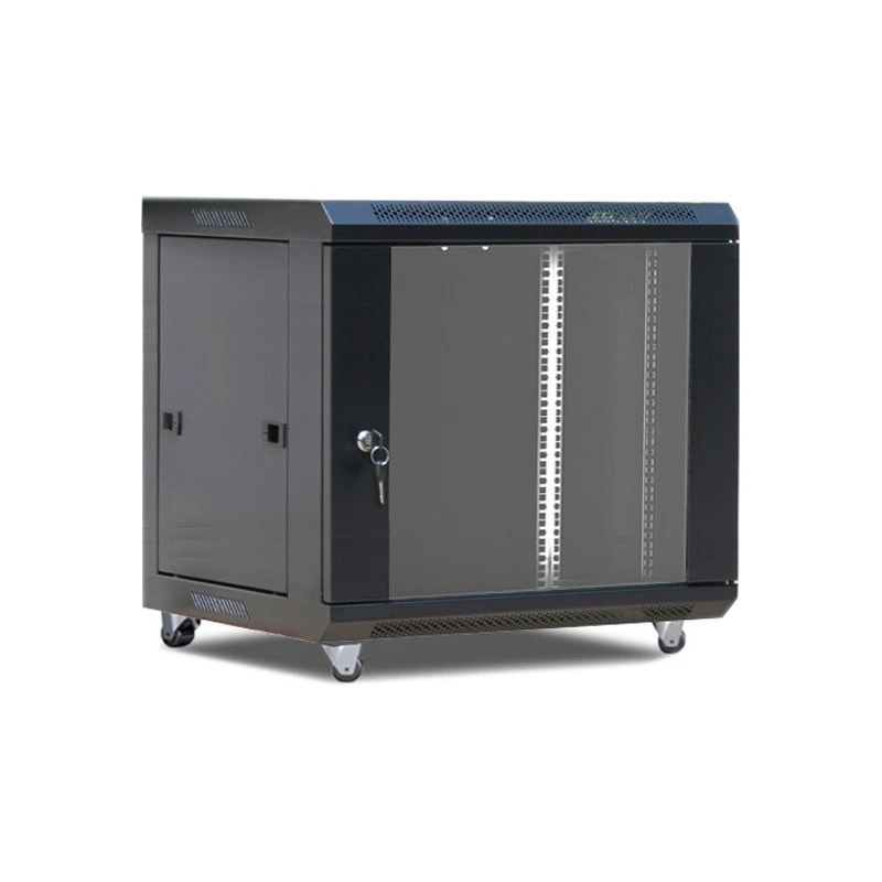 19-inch Standard Cabinet Floor-standing Audio Amplifier KTV Monitoring Server Switch Box 12U Network Cabinet