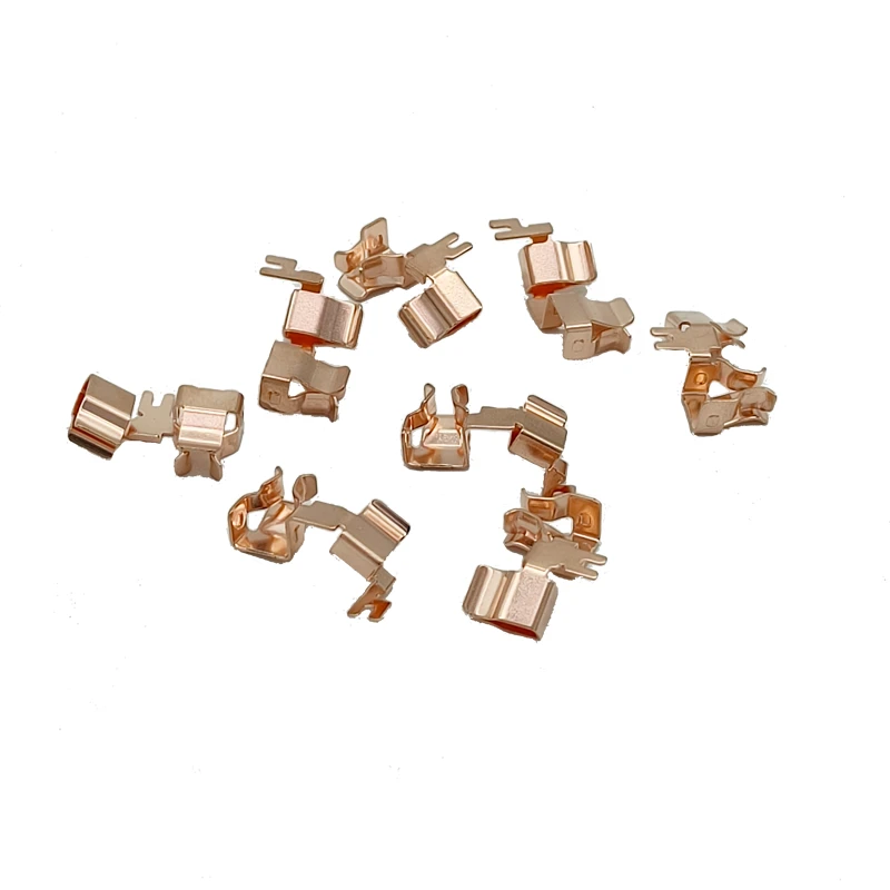 Custom Copper Stamping Spring Electronic Terminal Chip