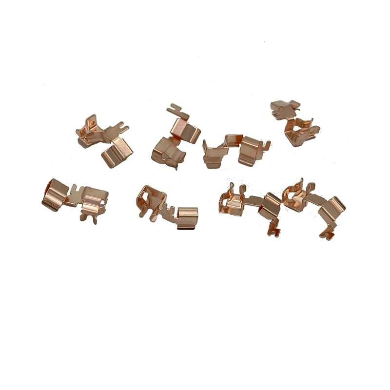 Custom Copper Stamping Spring Electronic Terminal Chip