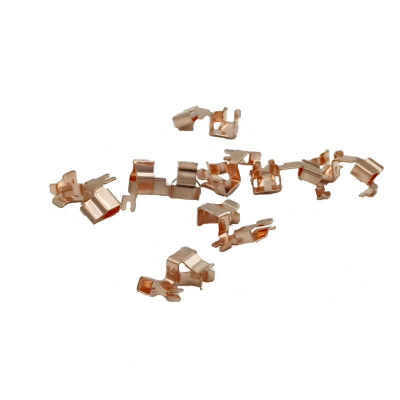 Custom Copper Stamping Spring Electronic Terminal Chip