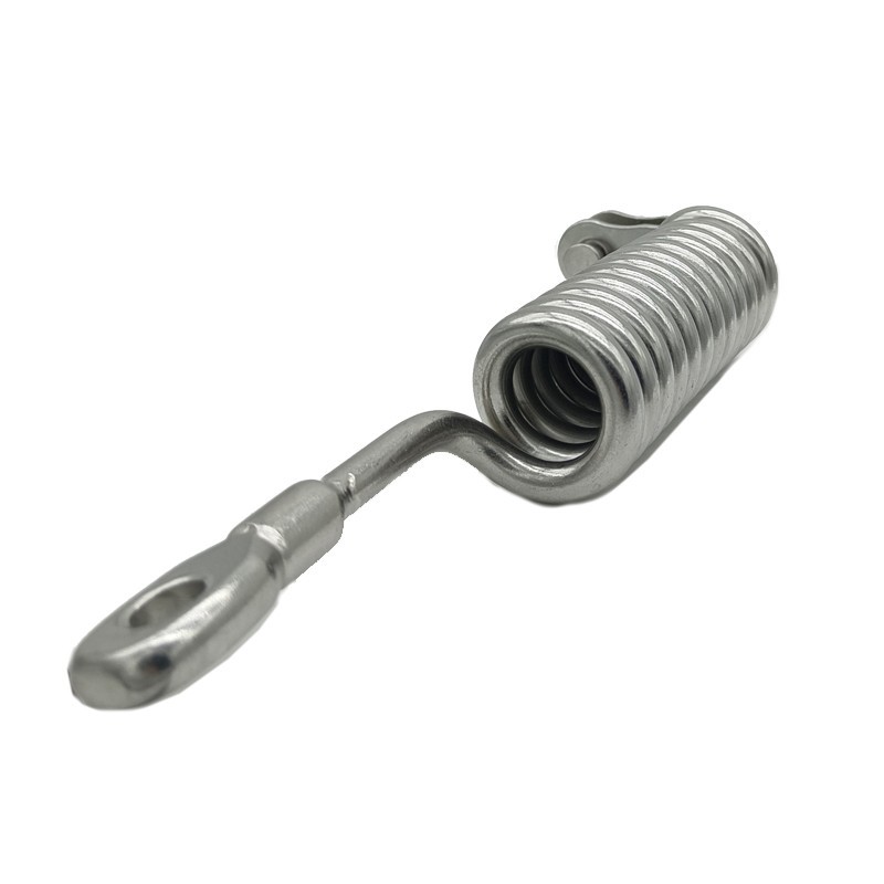 High Precision Stainless Steel Extension Spring Machining Parts factory